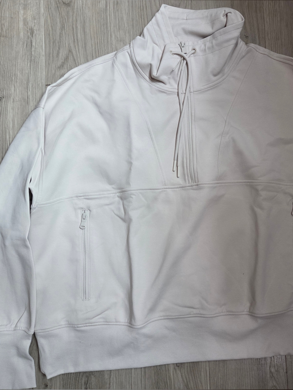 Old Navy Dynamic Fleece Half-Zip Sweatshirt - Wish Bone